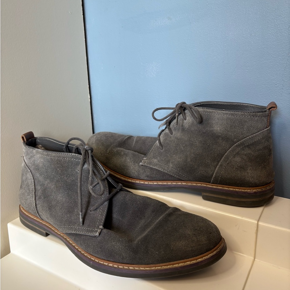 BGL Gray Chukka Boots for Men